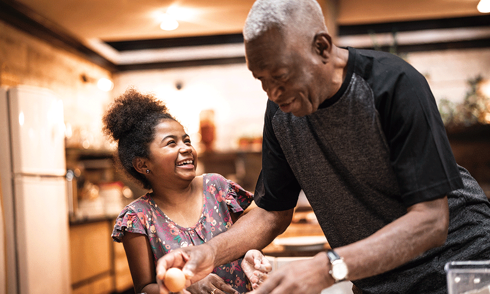 The blessing of grandparents